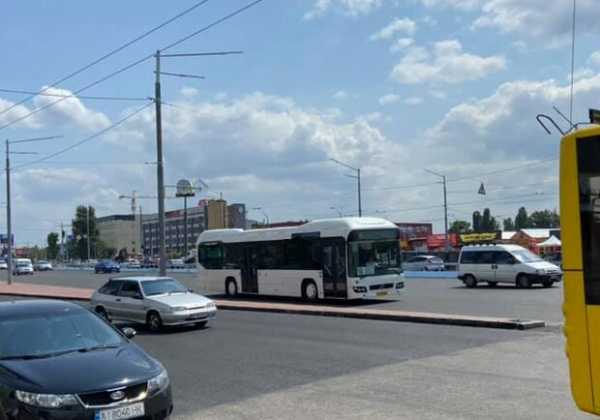 В Киеве запустили люксембургские автобусы с гибридными двигателями