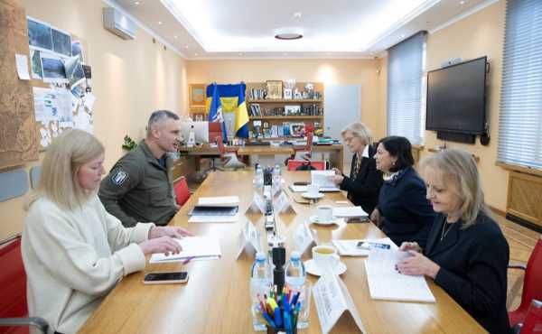 Кличко зустрівся з делегацією ЄБРР та обговорив подальшу співпрацю