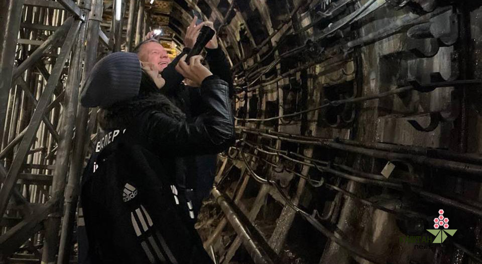 Експерти оглядають тунелі метро