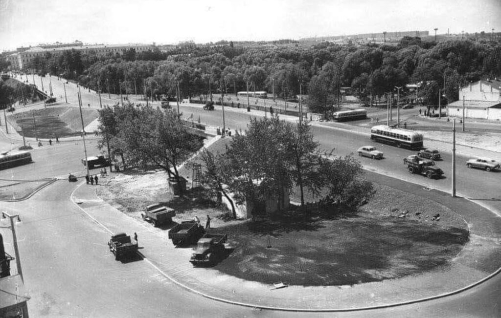 Повітрофлотський міст. 1958 рік
