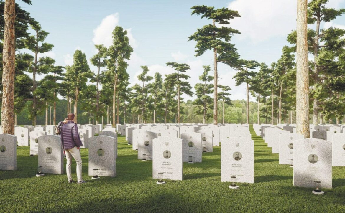 У Гатному спроєктують Національне військове кладовище за 40 мільйонів гривень