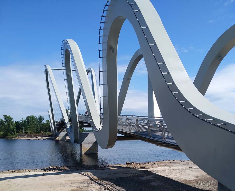 Унаслідок будівництва мосту-хвилі завдано збитків природі на 1,5 мільйона гривень.