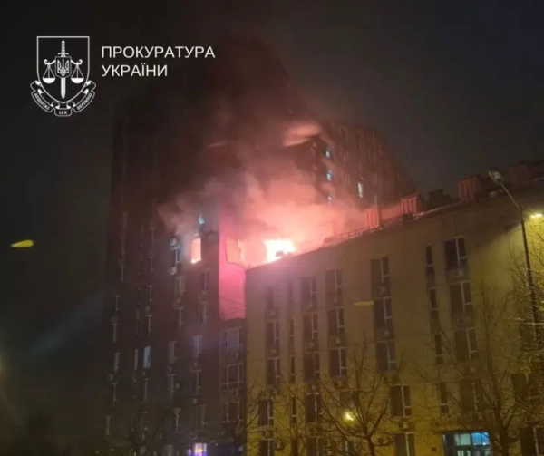 Атака рф на Київ: уже 25 постраждалих, є пошкодження посольства