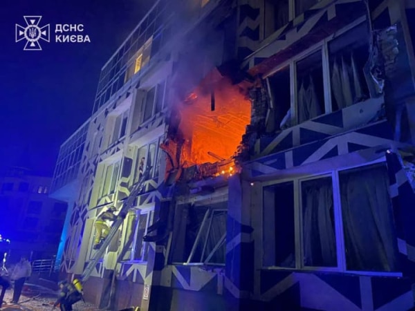 росіяни атакували медзаклад у Києві: є загиблий та постраждалі - ДСНС