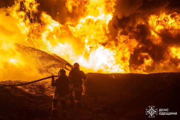 Ворог масовано атакував Одещину, пошкоджено залізничну інфраструктуру