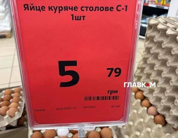 Ціни падають: вартість яєць у столичних магазинах