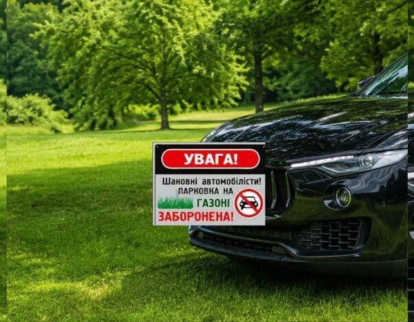 Київ: як діяти, якщо бачите авто на газоні – інструкція для громадян.