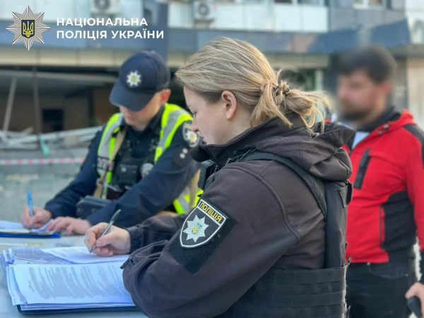 Наслідки ракетного обстрілу Києва
