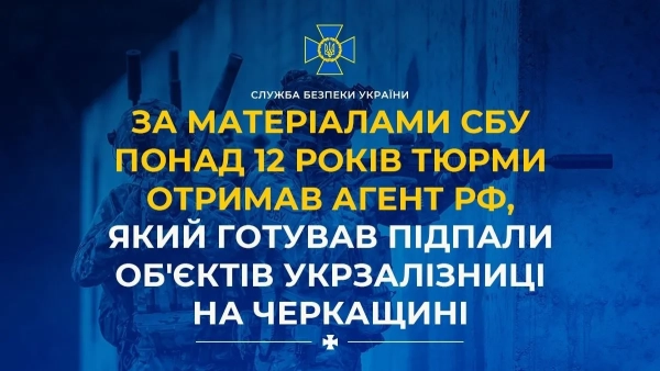 Російський агент, викритий СБУ у липні 2024 року на підготовці серії диверсій на Черкащині, отримав тюремний термін Російський агент, викритий СБУ у липні 2024 року на підготовці серії диверсій на Черкащині, отримав тюремний термін
