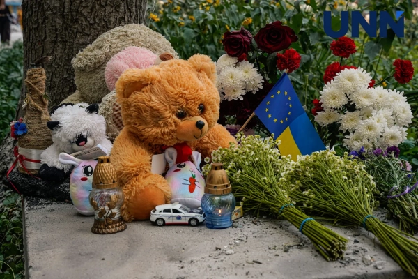 Київ: меморіал загиблим після атаки 2 липня