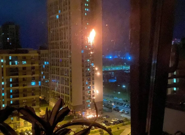 рф атакувала Київ ракетами - є поранені, пошкоджені житлові будинки та спалахнули пожежі